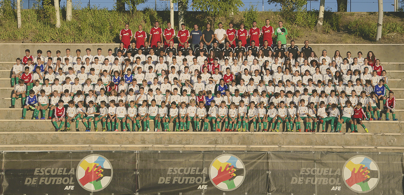 Nueva temporada de fútbol en la Escuela AFE de Madrid