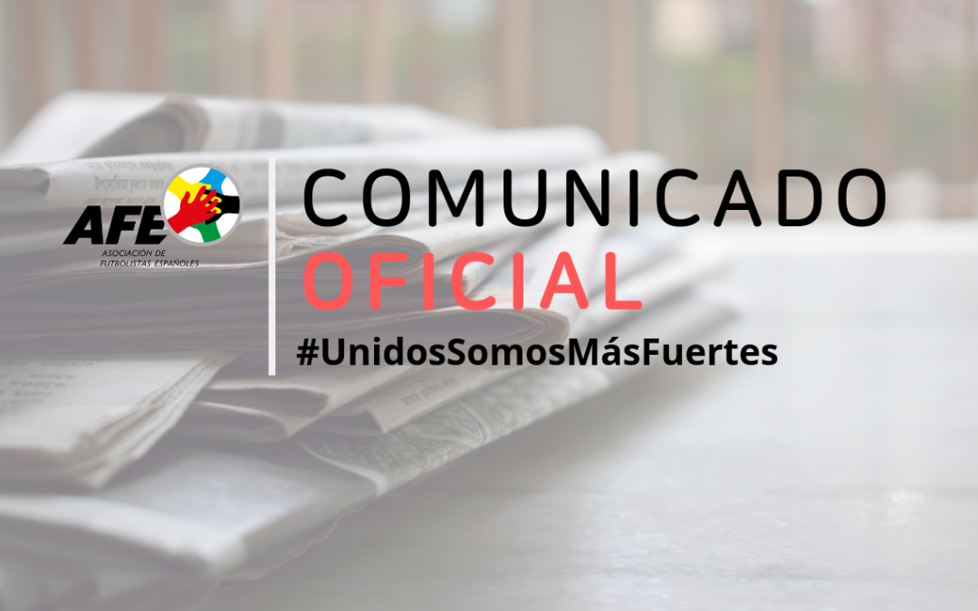 Comunicado Oficial AFE