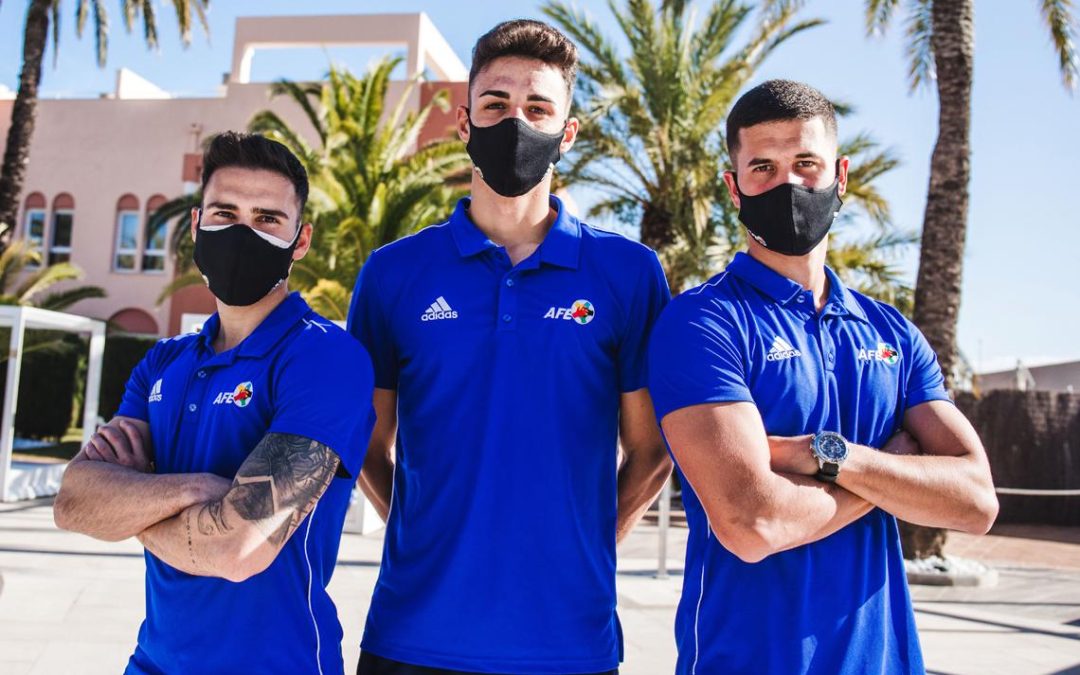 Iván, Rubén y Canario de Sesiones AFE XXIV