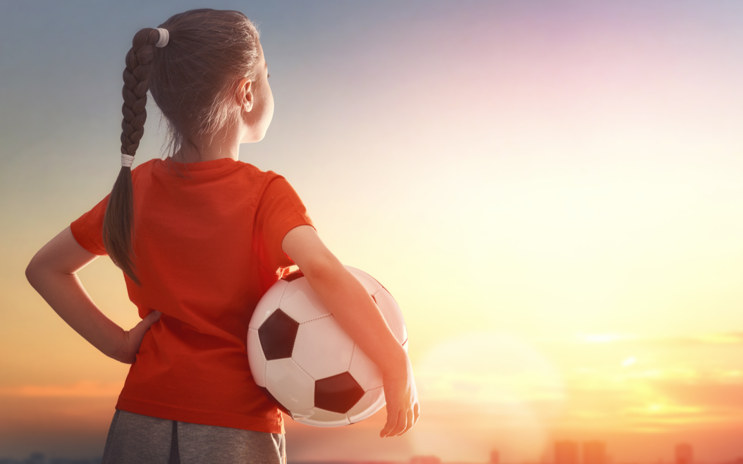 Niña futbolista