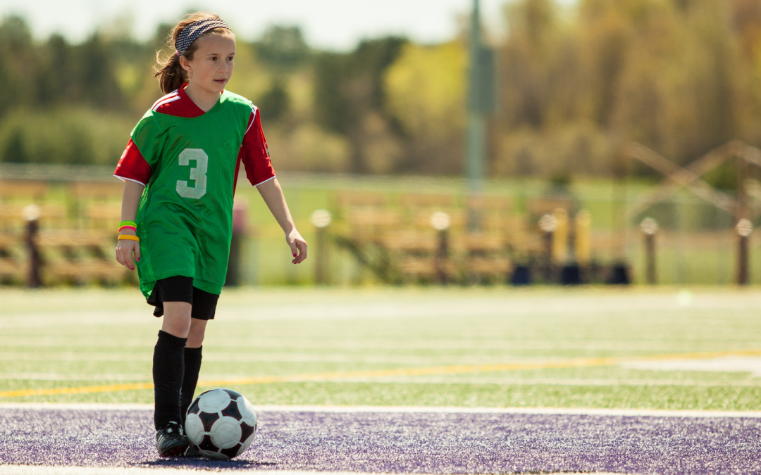 Niña futbolista