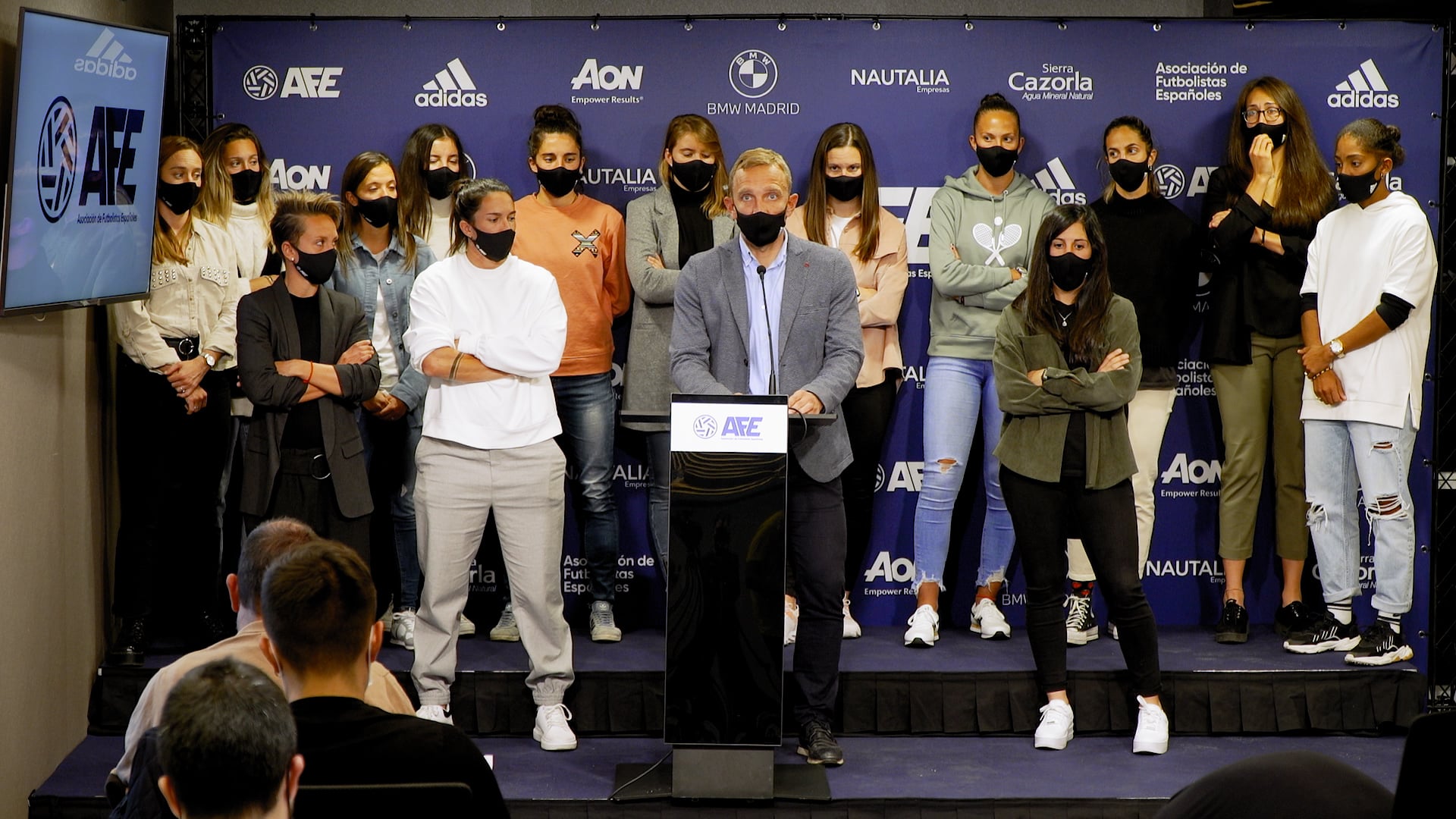 Rueda de prensa - Fútbol femenino AFE