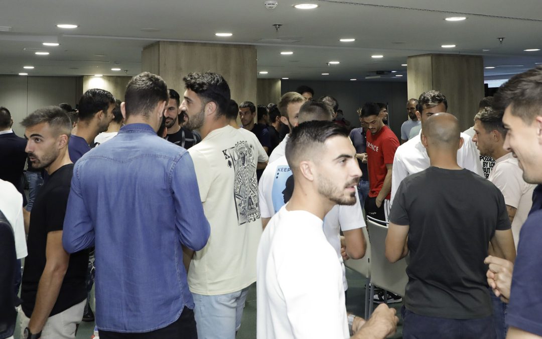 Reunión futbolistas Primera RFEF