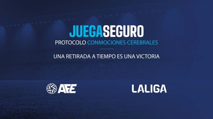 AFE y LALIGA lanzan ‘Juega Seguro’, un proyecto para asegurar el cumplimiento del nuevo protocolo sobre conmociones cerebrales