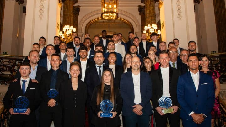 II Edición de los Premios AFE, la fiesta de los y las futbolistas, imagen de la naciente unidad del fútbol español 