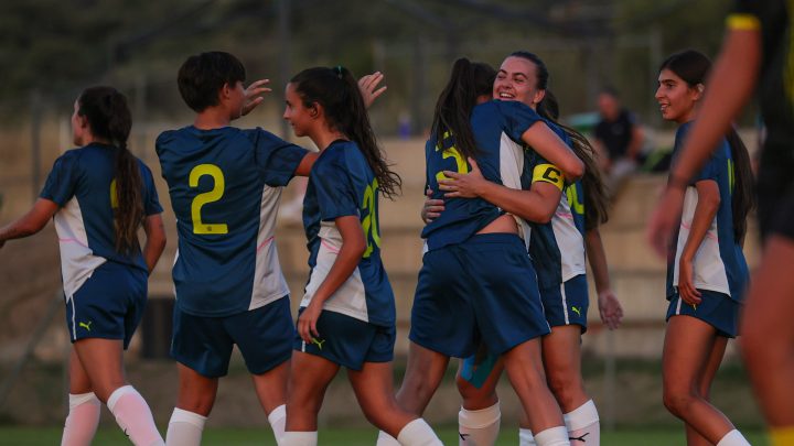 La Selección AFE Fútbol FutFem golea al C.D. Galapagar (5-0)