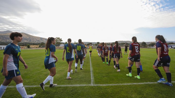 La Selección AFE Fútbol FutFem se estrena a lo grande ante la Gimnástica Segoviana (3-0)