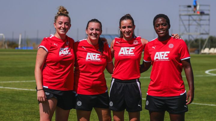 Juanas, Shei, Pau y Andrea, la experiencia en las primeras Sesiones AFE FutFem