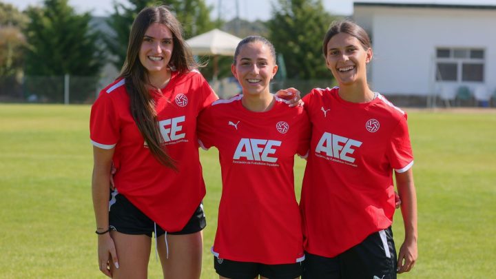 Marta, Mencía y Lola, mucho más que extremos de la Selección AFE Fútbol FutFem