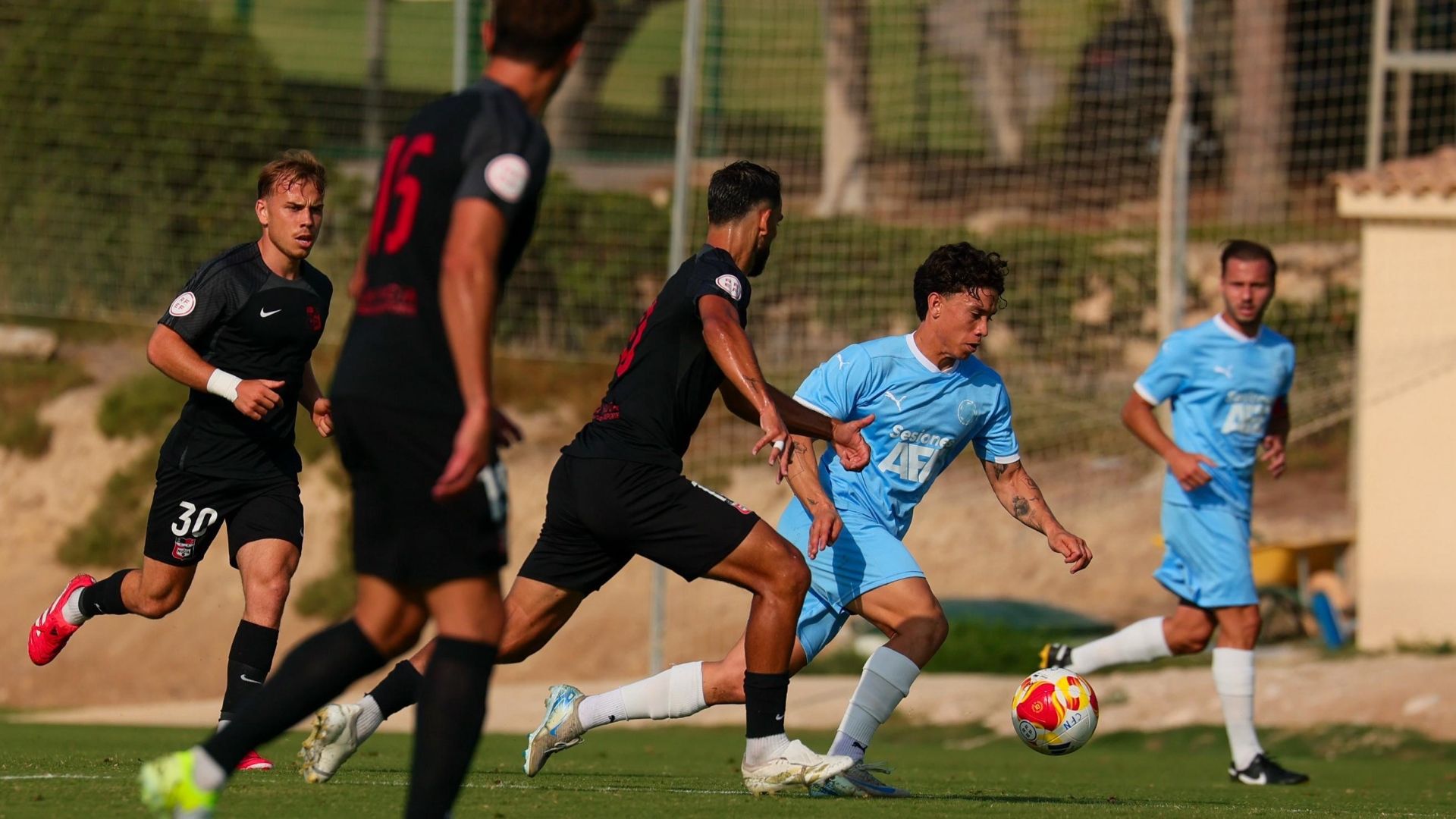 La Nucía impone su mayor rodaje ante la Selección AFE Fútbol (0-4)