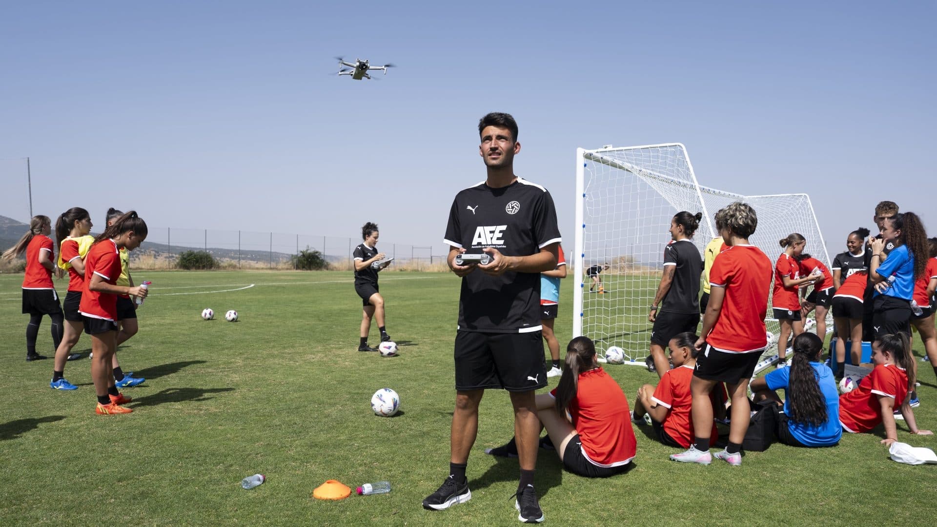 ‘Scouting’ individualizado en Sesiones AFE: del terreno de juego a la vista de pájaro de un dron