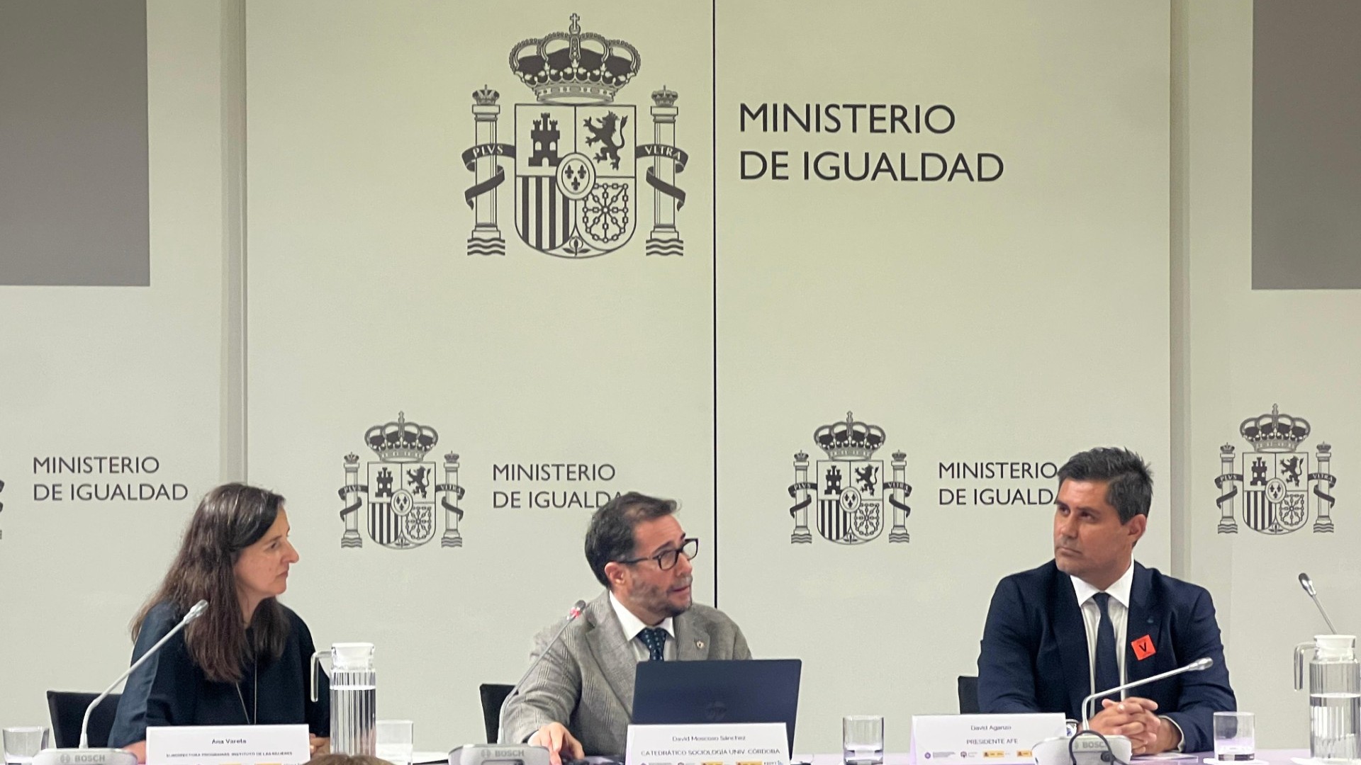 David Aganzo participa en la presentación del proyecto “Política pública de Igualdad en el Deporte”