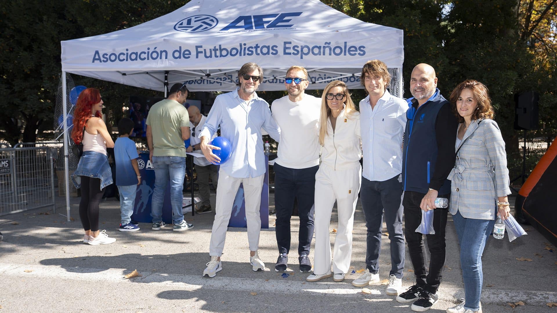 AFE siembra El Retiro de pasión por el fútbol el Día del Deporte Olímpico