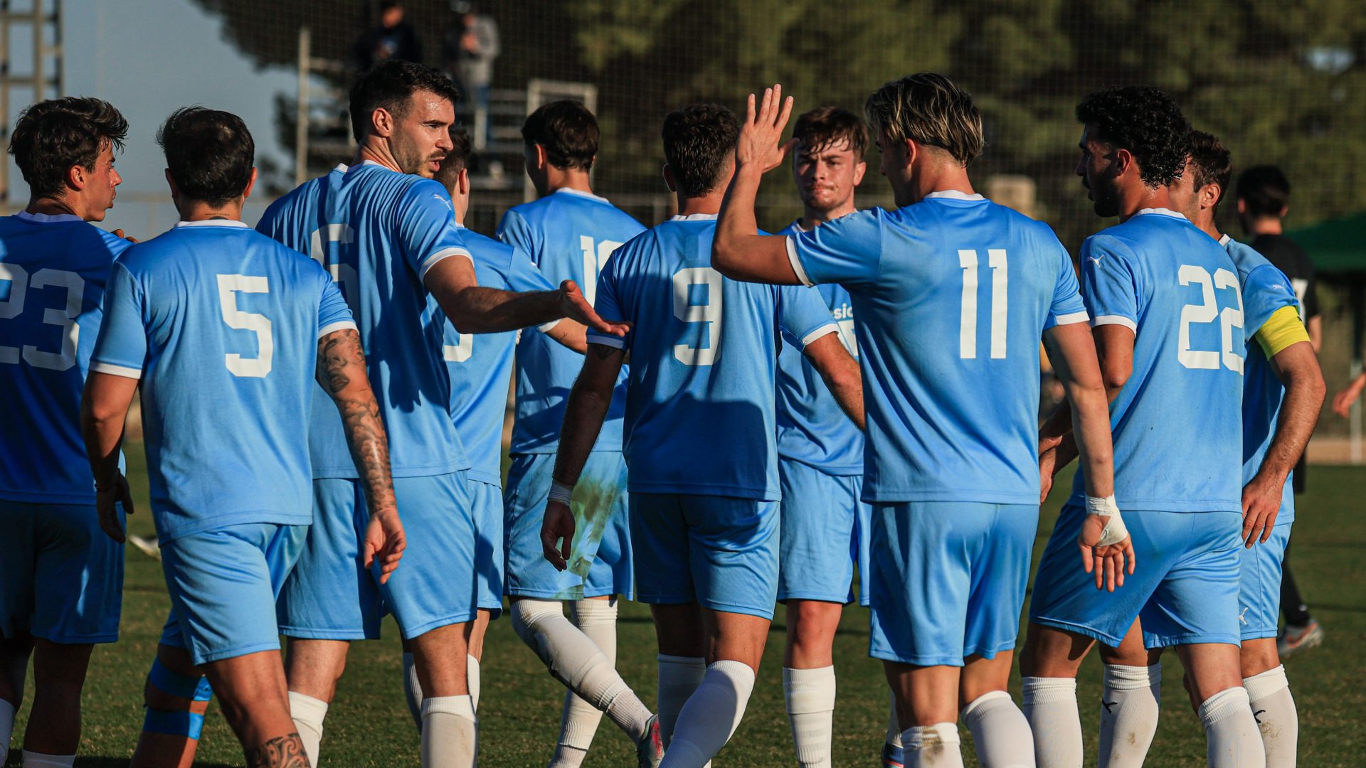La Selección AFE Fútbol golea y firma un sobresaliente partido ante el Club Costa City (5-0)