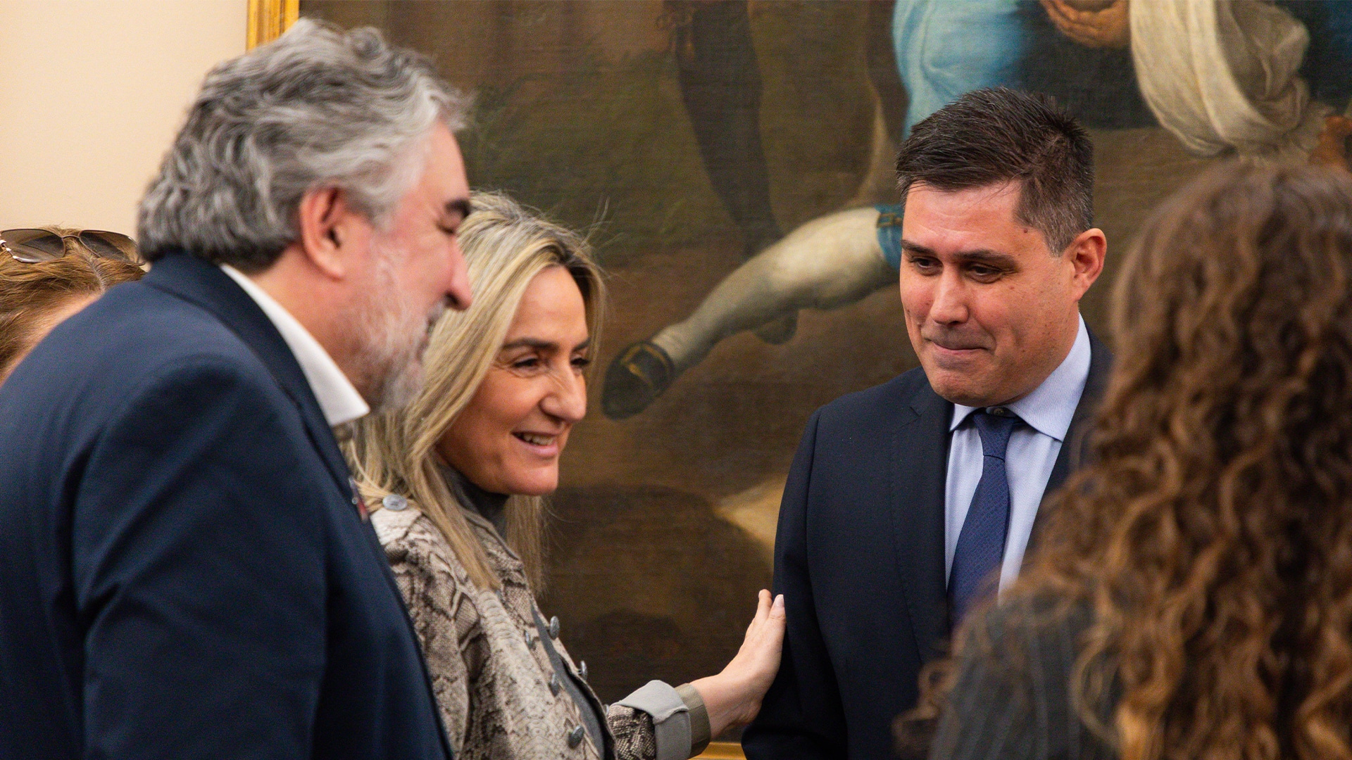 David Aganzo asiste a la reunión de la Comisión Interministerial para la preparación y organización de la Copa Mundial de la FIFA 2030