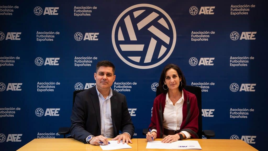 AFE y Tressis amplían su colaboración para proteger el futuro económico de los y las futbolistas