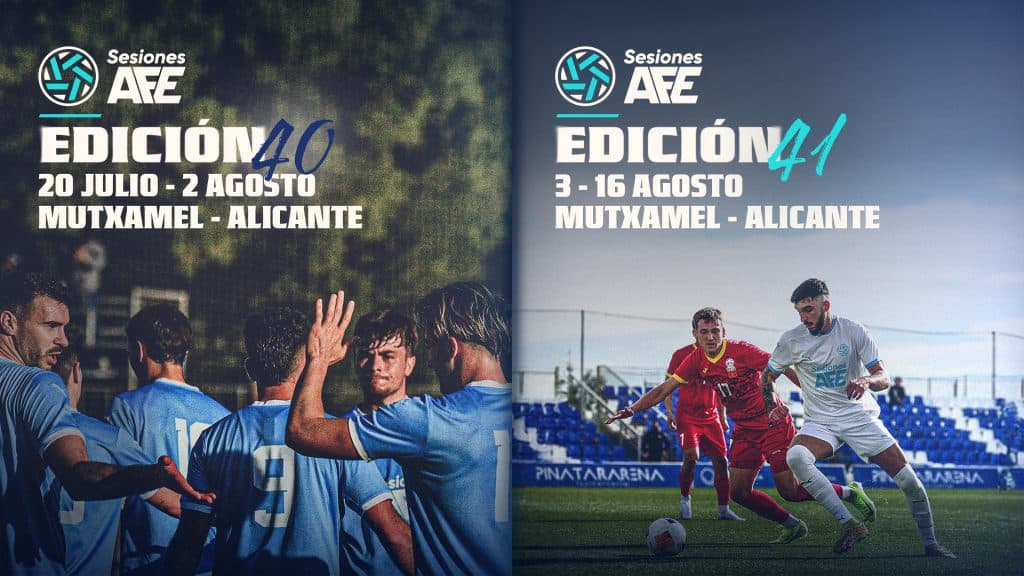 Los futbolistas sin equipo ya pueden inscribirse para participar en las dos ediciones de Sesiones AFE de verano 2026