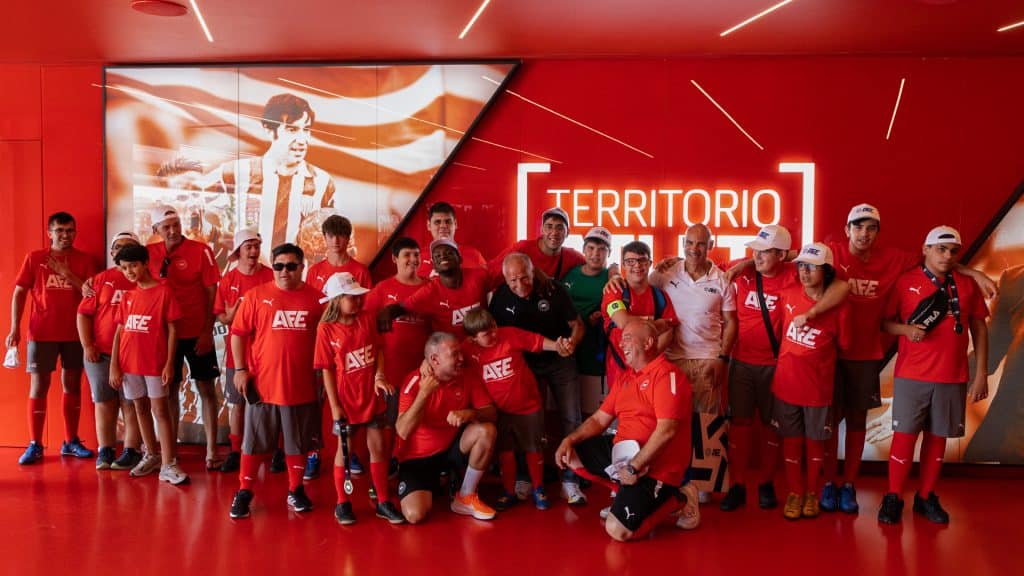 La Fundación AFE celebra una jornada de inclusión y deporte junto a Espíritu Deportivo de Málaga