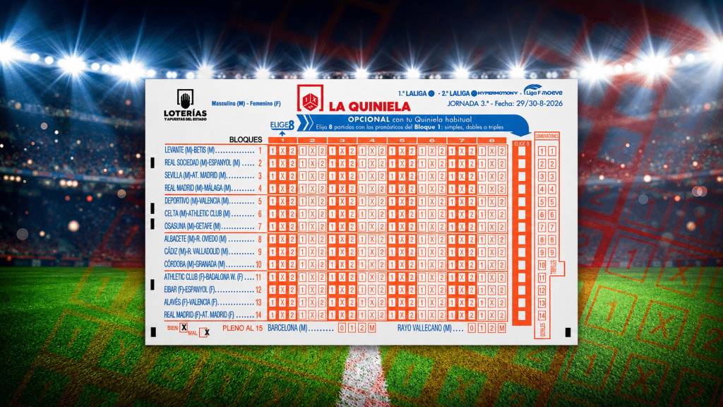 AFE hace realidad una reivindicación histórica: cuatro partidos de la Primera División femenina entran en el boleto de La Quiniela