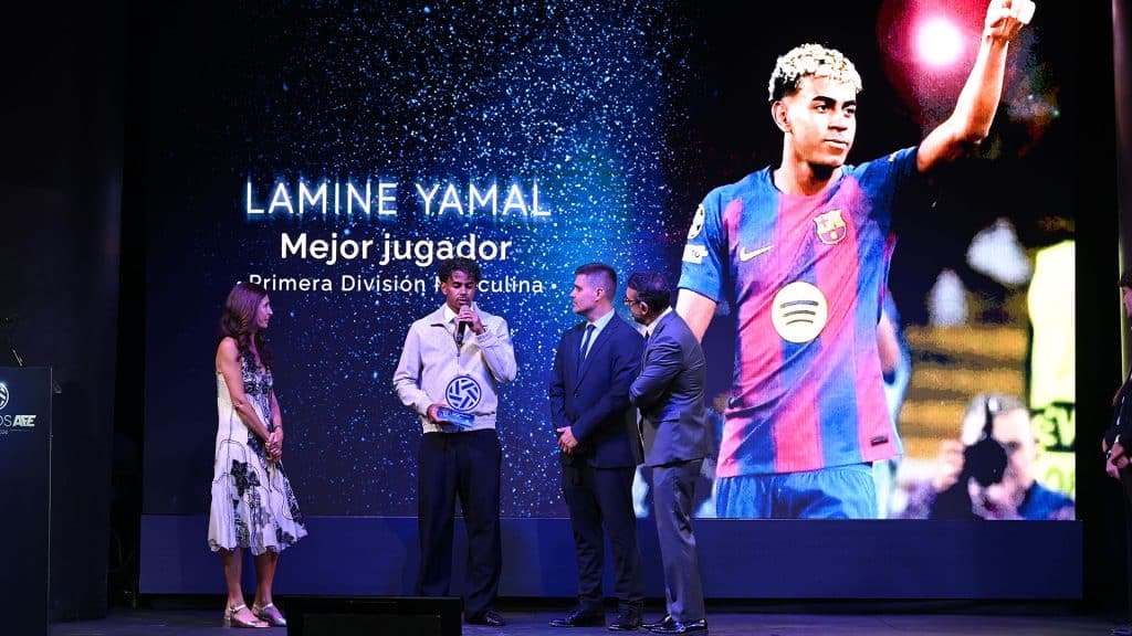 Gala de los V Premios AFE: futbolistas, valores y emoción en una jornada inolvidable