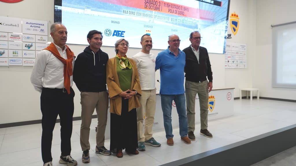 Veteranos AFE y Leyendas Asturianas, juntos por la lucha contra el cáncer